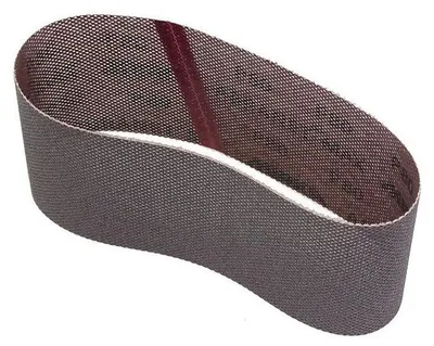 Produktbild von MIRKA Bänder Abranet Max 100 x 610 mm T-Verbindung GRIP P120 Gitternetz VE=2 Stück