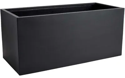 Produktbild von VIVANNO Pflanztrog Fiberglas MAXI Kasten, Anthrazit matt - 100x45x45 cm