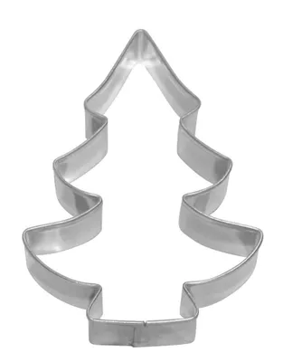 Produktbild von Birkmann Ausstechform Tannenbaum, Ausstecher, Plätzchenform, Keks, Plätzchen, Weißblech, 8 cm, 100077