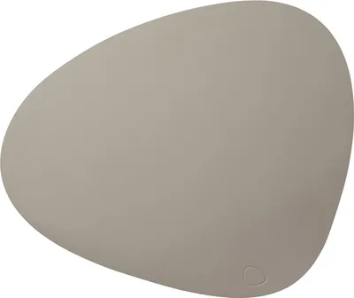 Produktbild von LIND DNA Tischset Leder Softbuck Grau 37x44 cm