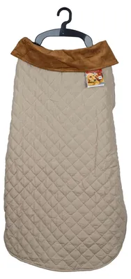 Obrázok produktu pre Flamingo psí kabát Modest béžový, dĺžka chrbta: 80 cm