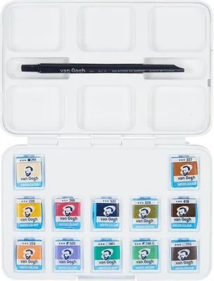 Zdjęcie produktu dla Royal Talens 20808644 Pocket Box Muted Colours Wasserfarbkasten 12 Farben