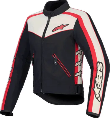Produktbild von Alpinestars Stella T-Dyno WR Damen Motorrad Textiljacke, creme/schwarz/rot, M