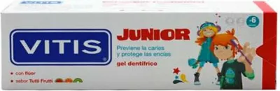 Obrázok produktu pre Dentaid Vitis Junior Gel 75 ml zubná pasta