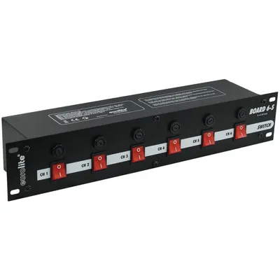 Obrázok produktu pre EUROLITE Board 6-S mit 6x Schutzkontakt (70008275)