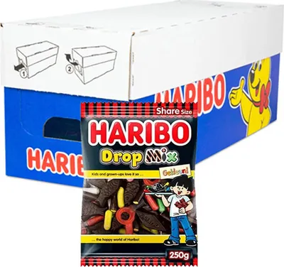 Produktbild von Haribo - Lakritzmischung Bunt - 12x 250g