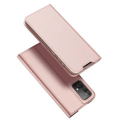 Produktbild von Dux Ducis Skin Pro Holster-Schutzhülle mit Klappmechanismus für Samsung Galaxy A73 Pink