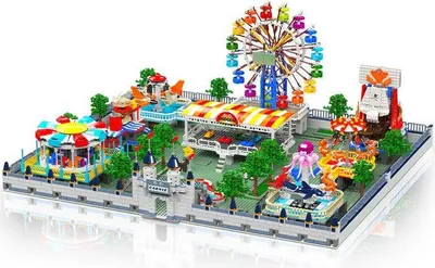 Immagine prodotto di Mould King 11022 Parco divertimenti 5220pzMattoncini da costruzione-NEW-OVP