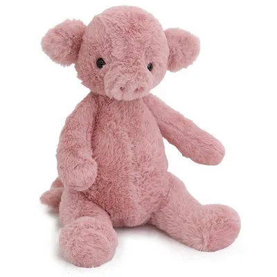 Produktbild von Plüsch Schwein Kuscheltier 45 cm weich Kawaii Rosa Stofftier