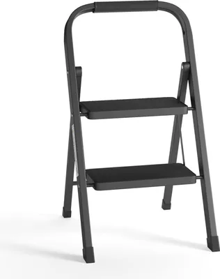Produktbild von RMBO Haushaltsleiter, 2 Stufen, Klapptritt, 150 kg Tragfähigkeit, EN 131.6, Klappleiter