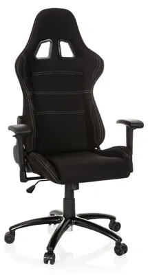 Obrázok produktu pre hjh OFFICE Herné kreslo GAME FORCE Fabric Výškovo nastaviteľné počítačové kreslo, kancelárske kreslo s podrúčkami (výškovo nastaviteľné)