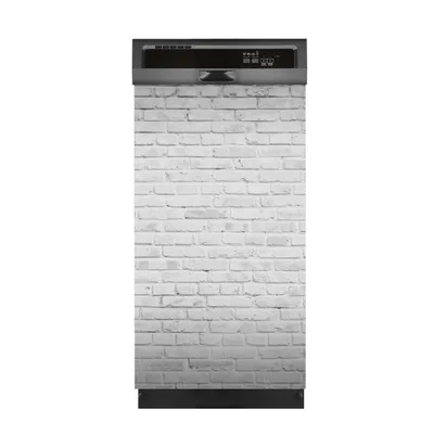Produktbild von Magnete Dekorative 45x80 cm Küche Magnetmatte Spülmaschine - weißer Backstein Ziegel