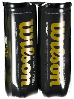 Immagine prodotto di Palline da padel Wilson Premier Speed trasparenti, confezione da 3 palline