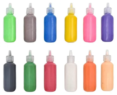 Zdjęcie produktu dla Piasek do terrariów i rękodzieła, 12 kolorów, butelki po 35 ml. Zestaw do tworzenia dekoracji z piasku dla dzieci