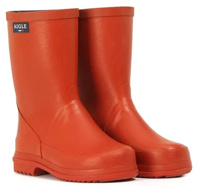 Productafbeelding van Adler regenlaars, model "French Lolly", uni, voor kinderen, rood, maat 32 EU
