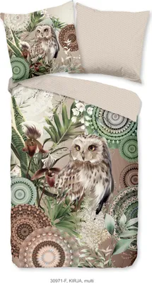 Produktbild von Duvet cover HIP 135x200 + 1* 80x80 cm - mandalas and an owl