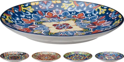 Obrázek produktu pro Talíř porcelán MAROCCO 20 cm 4 barvy