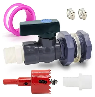 Obrázek produktu pro Sada PVC kohoutků pro nádrže na vodu