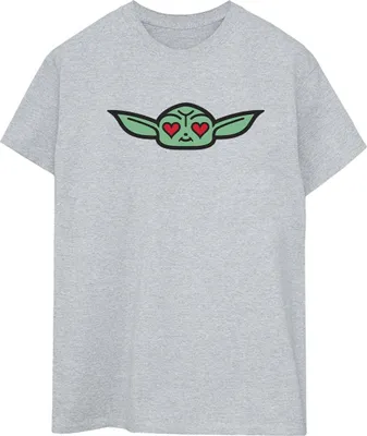 Produktbild von Star Wars - "The Mandalorian" T-Shirt für Damen BI45907 (3XL) (Grau)