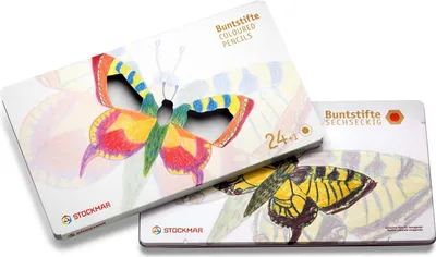 Produktbild von Stockmar Buntstifte Set 24+1 sechseckignachhaltig