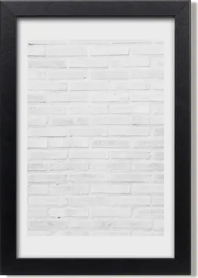 Produktbild von Bild 20x30 MDF-Rahmen, Wandkunst Backsteinmauer