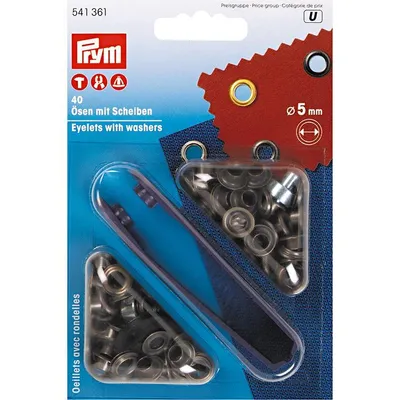 Immagine prodotto di Occhielli e dischi Prym 5 mm in ottone vecchio