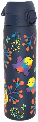 Productafbeelding van ION8 drinkfles, 500 ml, lekvrij, éénhandige opening, veilige sluiting, vaatwasmachinebestendig, BPA-vrij, handvat, klapdeksel, gemakkelijk schoon te maken, , vogeldesign