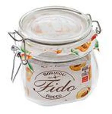 Obrázok produktu pre Bormioli Rocco Drahtbügelgläser Fido 560ml, 6 Gläser + Gummis Einmachgläser 4309