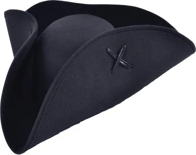 Image de Bristol Novelty - Costume Chapeau tricorne homme/femme unie BN3004 (Taille unique) (Noir)