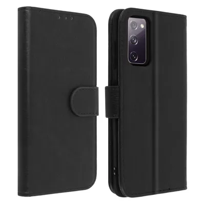 Immagine prodotto di Avizar, flip cover portafoglio, custodia in Pelle finta per Galaxy S20 FE, nero