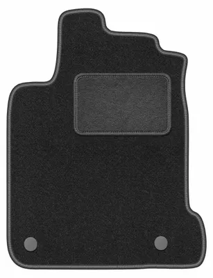 Imagen del producto de Alfombrilla conductor de moqueta para Renault Latitude 2010-2015 (sedán) – 1 pieza, gris grafito, a medida – Wielganizator LUX
