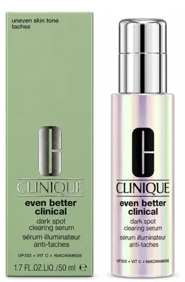 Productafbeelding van Clinique Even Better Clinical Serum voor het verminderen van donkere vlekken, voor dames, geschikt voor alle huidtypes, 50 ml