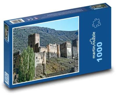Obrázok produktu pre Puzzle 1000 Pevnosť Khertvisi - Gruzínsko - martinpuzzle