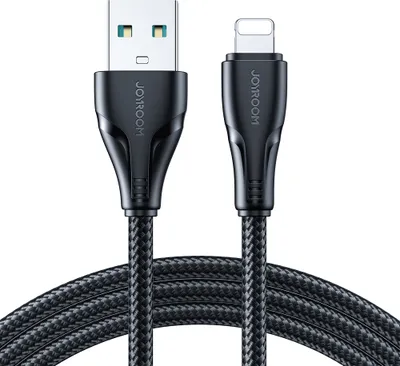 Produktbild von Kabel USB Surpass / Lightning / 2m Joyroom S-UL012A11 (schwarz)