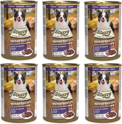 Produktbild von STUZZY Monoprotein Venison - nassfutter für Hunde - 400 g