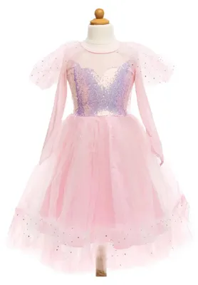 Produktbild von Prinzessinnenkleid Elegant in Pink mit Pailletten, Größe 116/128