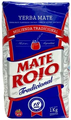 Zdjęcie produktu dla Yerba Mate Rojo Elaborada Molienda Tradicional 1kg 1000g