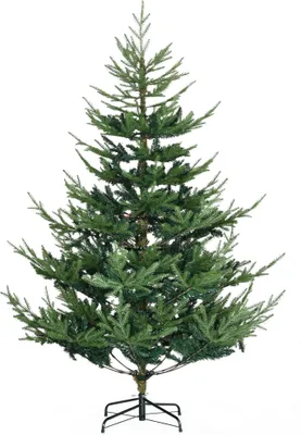 Produktbild von Künstlicher Weihnachtsbaum 180 cm Kieferbaum künstlich mit 795 Spitzen, klappbar Füße Stahlrahmen