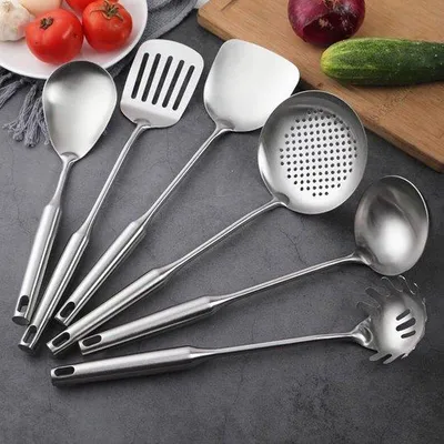 Produktbild von Famanu Küchengeräte Set 6-teilig - Edelstahl