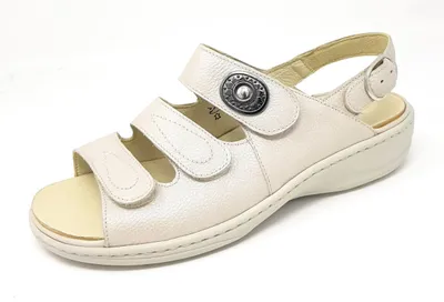 Produktbild von Waldläufer Komfort Sandalen Uni 323837353634 Weiß 40 EU