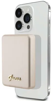 Immagine prodotto di Guess Powerbank induttivo 15Wgupbm5Algsgd 5000Mah Oro/Oro Magsafe Metal Script Logo