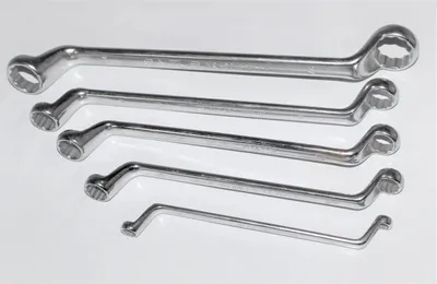 Produktbild von SALTUS Doppel-Ringschlüssel Satz 5-tlg 8-27 mm CV Schraubenschlüssel Set 450