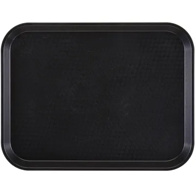 Image de Plateau antidérapant en polypropylène 300 x 410 mm - noir