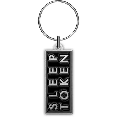 Produktbild von Sleep Token - Schlüsselanhänger Logo RO11680 (Einheitsgröße) (Schwarz/Silber)