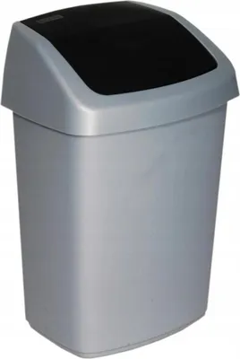 Obrázok produktu pre Kuchynský odpadkový kôš / odpadkový kôš - Objem 25 l - Pre kuchynský odpad - Sivý