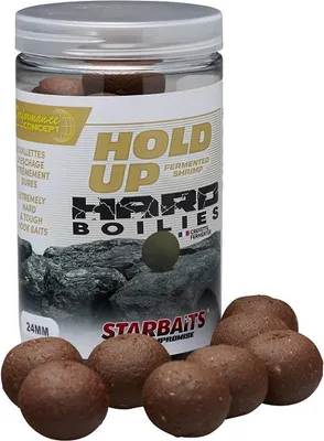 Obrázek produktu pro Starbaits Hold Up Fermented Shrimp Hard Boilies 200g 24mm