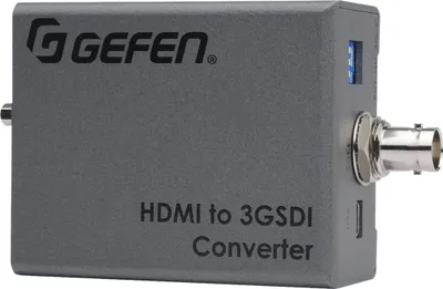 Image de Gefen EXT-HD-3G-C, Gris, 1080p, HDMI, SDI, 12 V, 0 - 50 °C