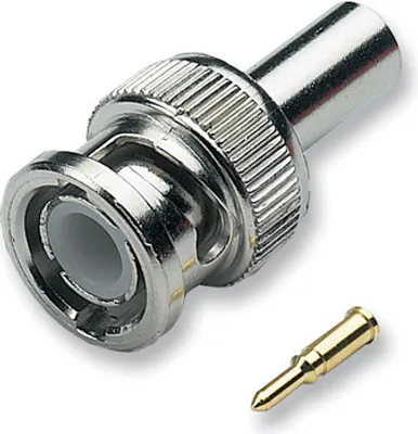 Immagine prodotto di Connettore BNC a crimpare diritto RG174 50 Ohm --