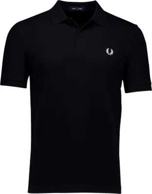 Produktbild von Fred Perry Polo schwarz einfarbig Baumwolle