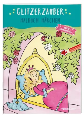 Produktbild von Tessloff Glitzerzauber Malbuch. Märchen
